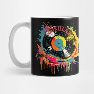 Gorillaz Splash Colorful Mug